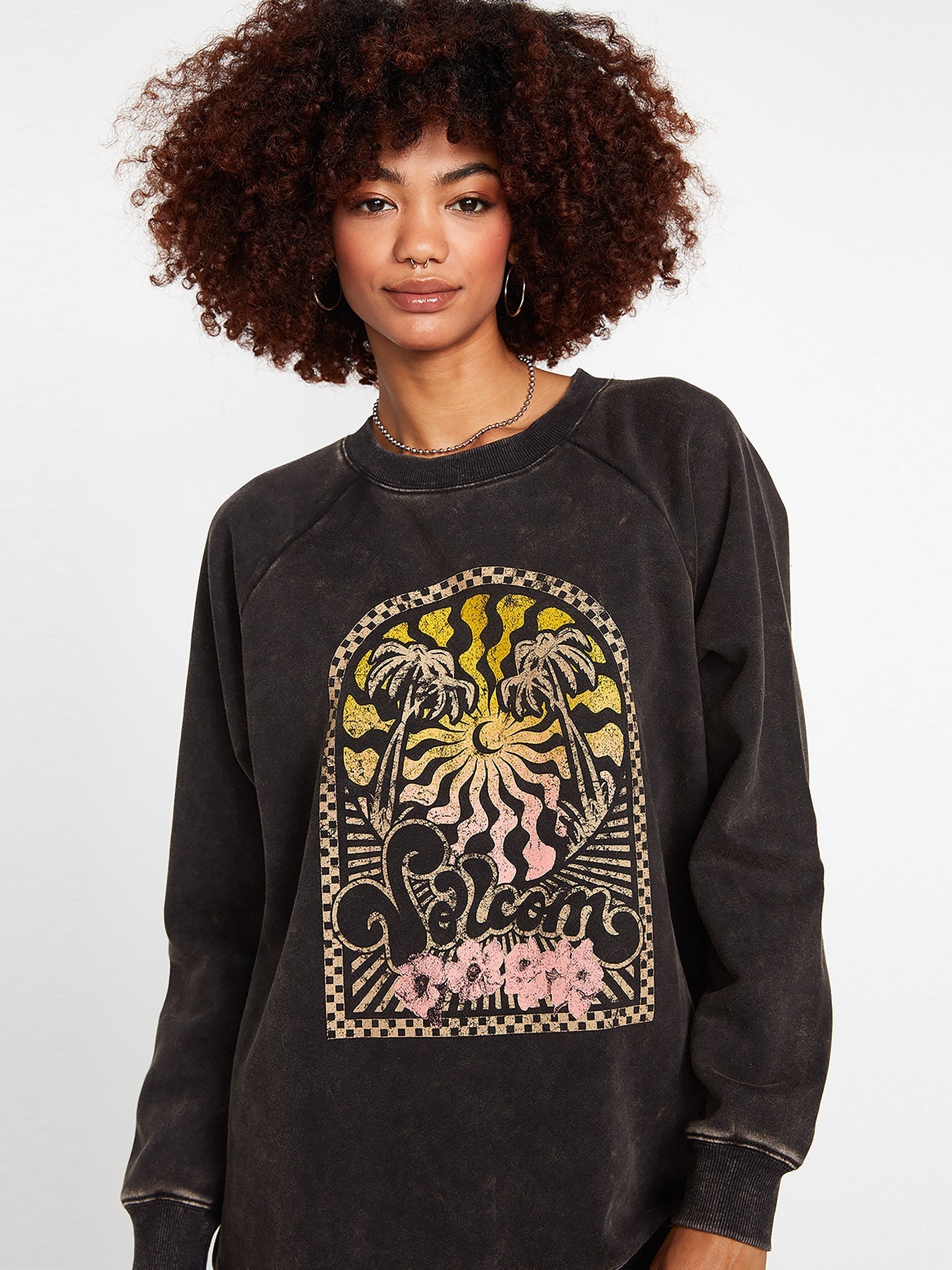 Stone Magic Sweatshirt - BLACK