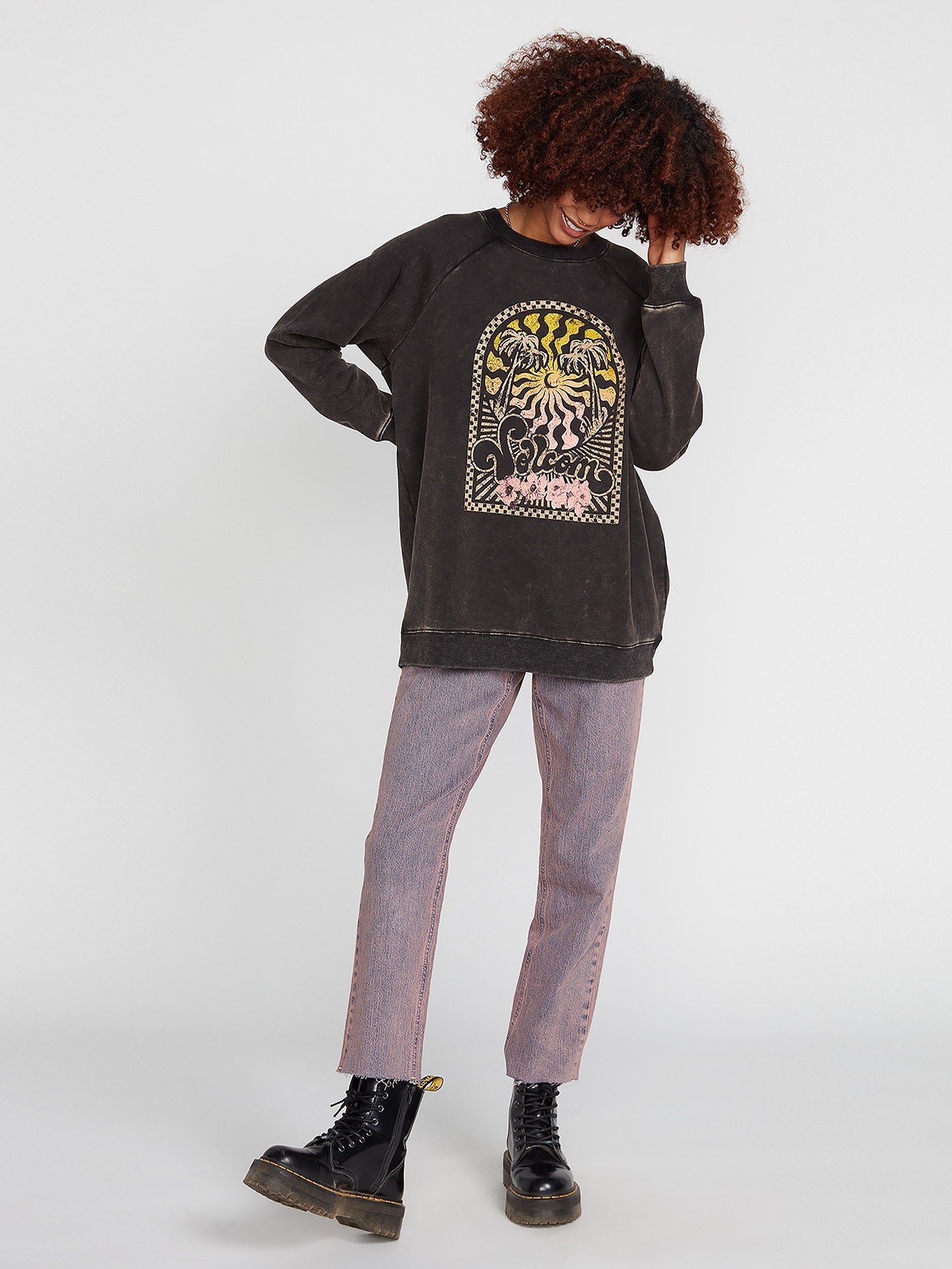 Stone Magic Sweatshirt - BLACK