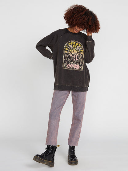Stone Magic Sweatshirt - BLACK