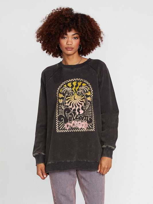 Stone Magic Sweatshirt - BLACK