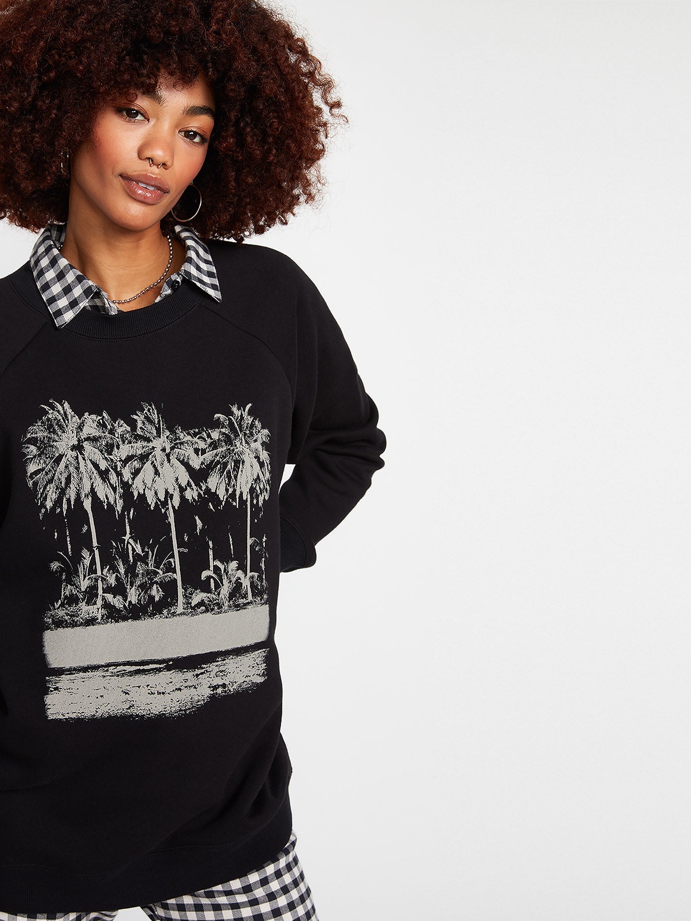 Coco Ho Sweatshirt - BLACK