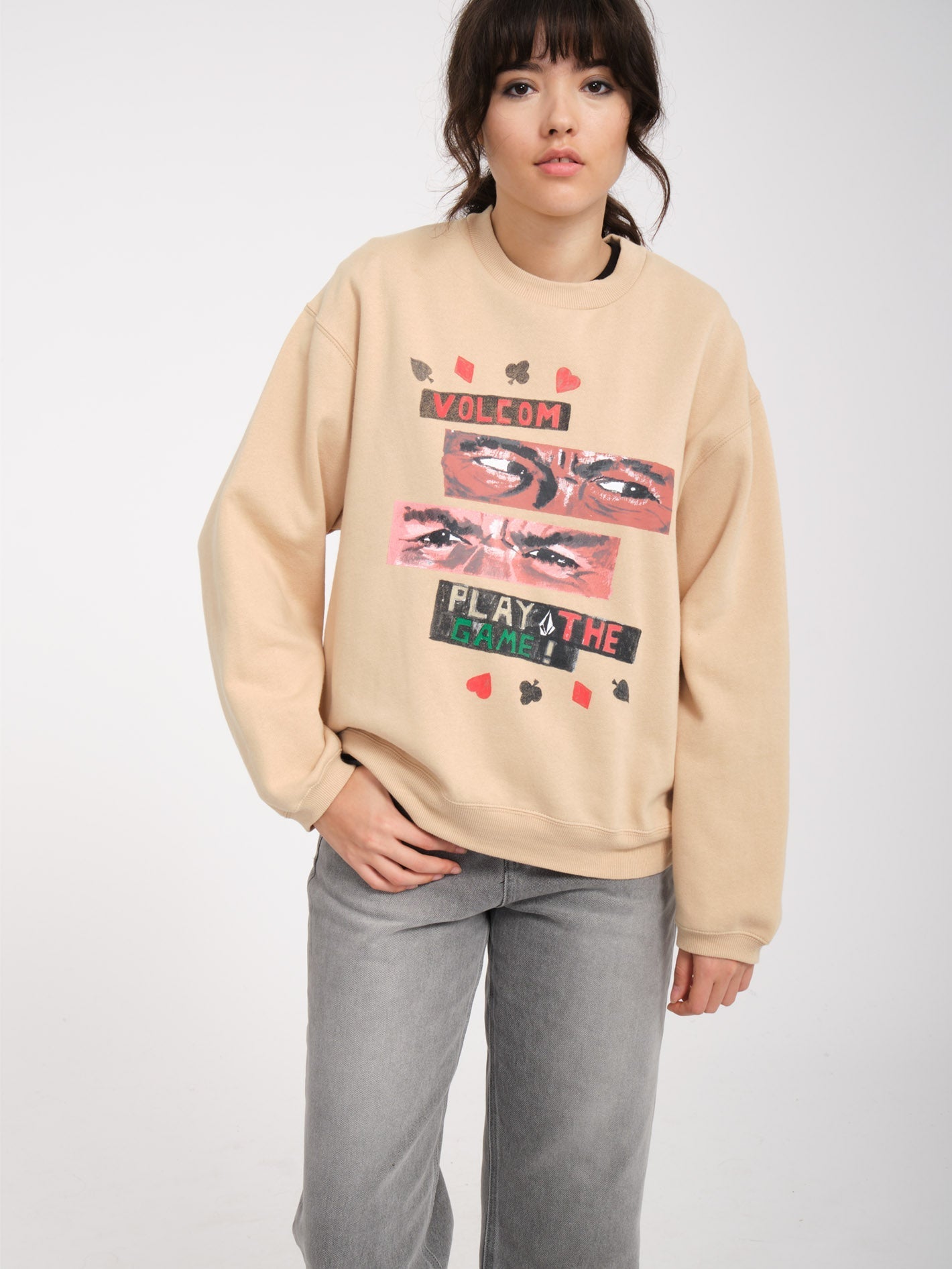 Play The Sweatshirt - KHAKI