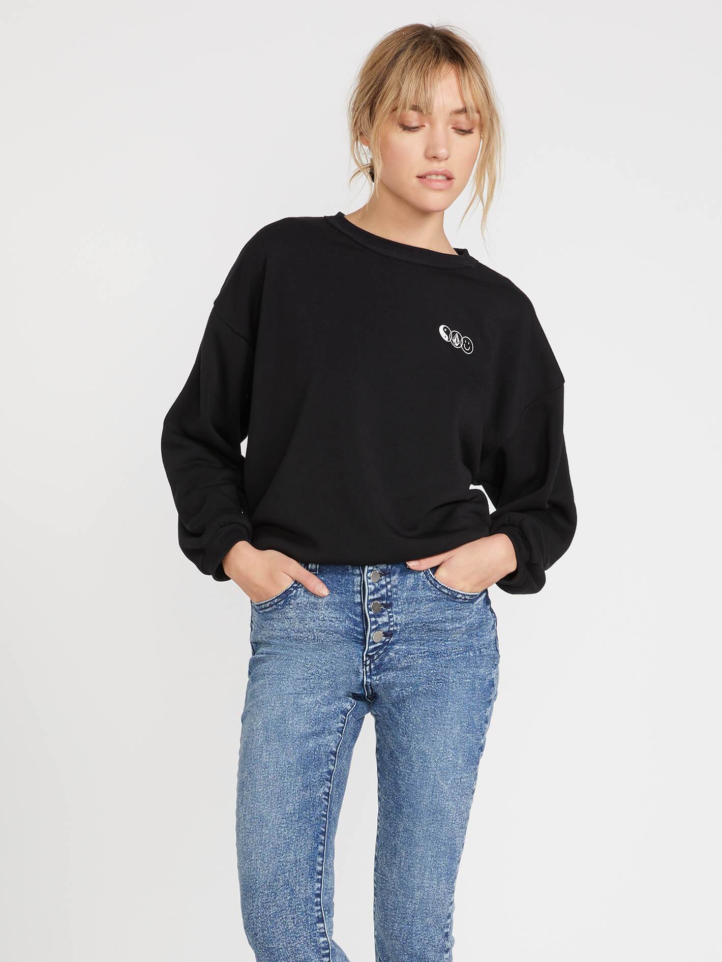 In Fleecez Pullover - Black