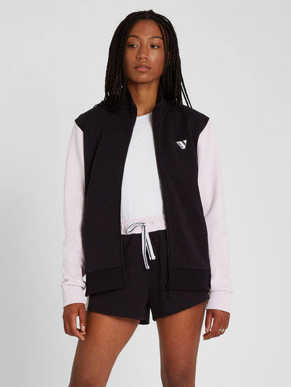 Siiya Track Sweatshirt - Black