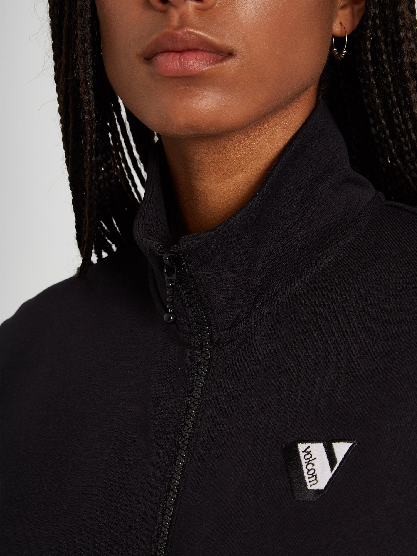 Siiya Track Sweatshirt - Black