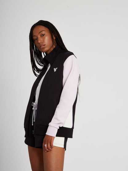 Siiya Track Sweatshirt - Black