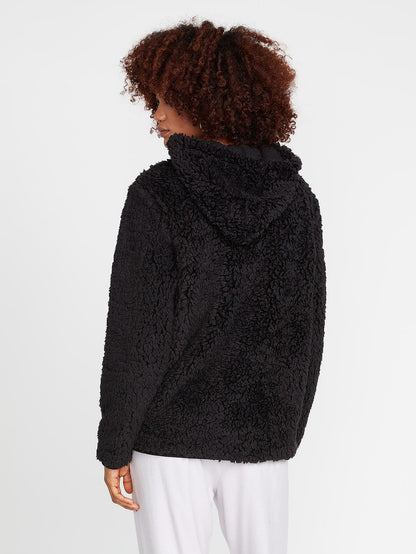 Lil Phuz Up Zip Hoodie - BLACK