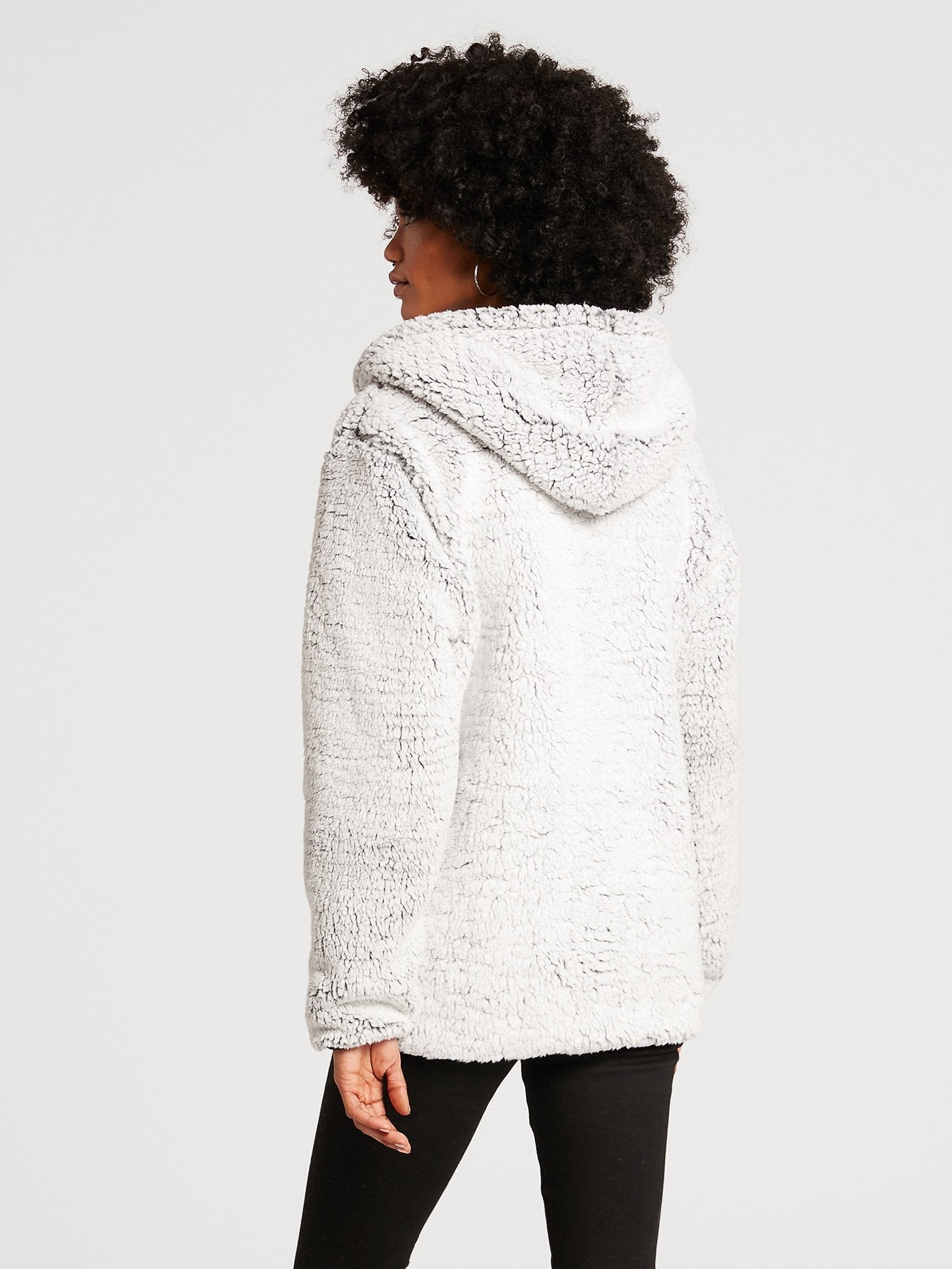 Lil Phuz Up Zip Hoodie - LIGHT GREY