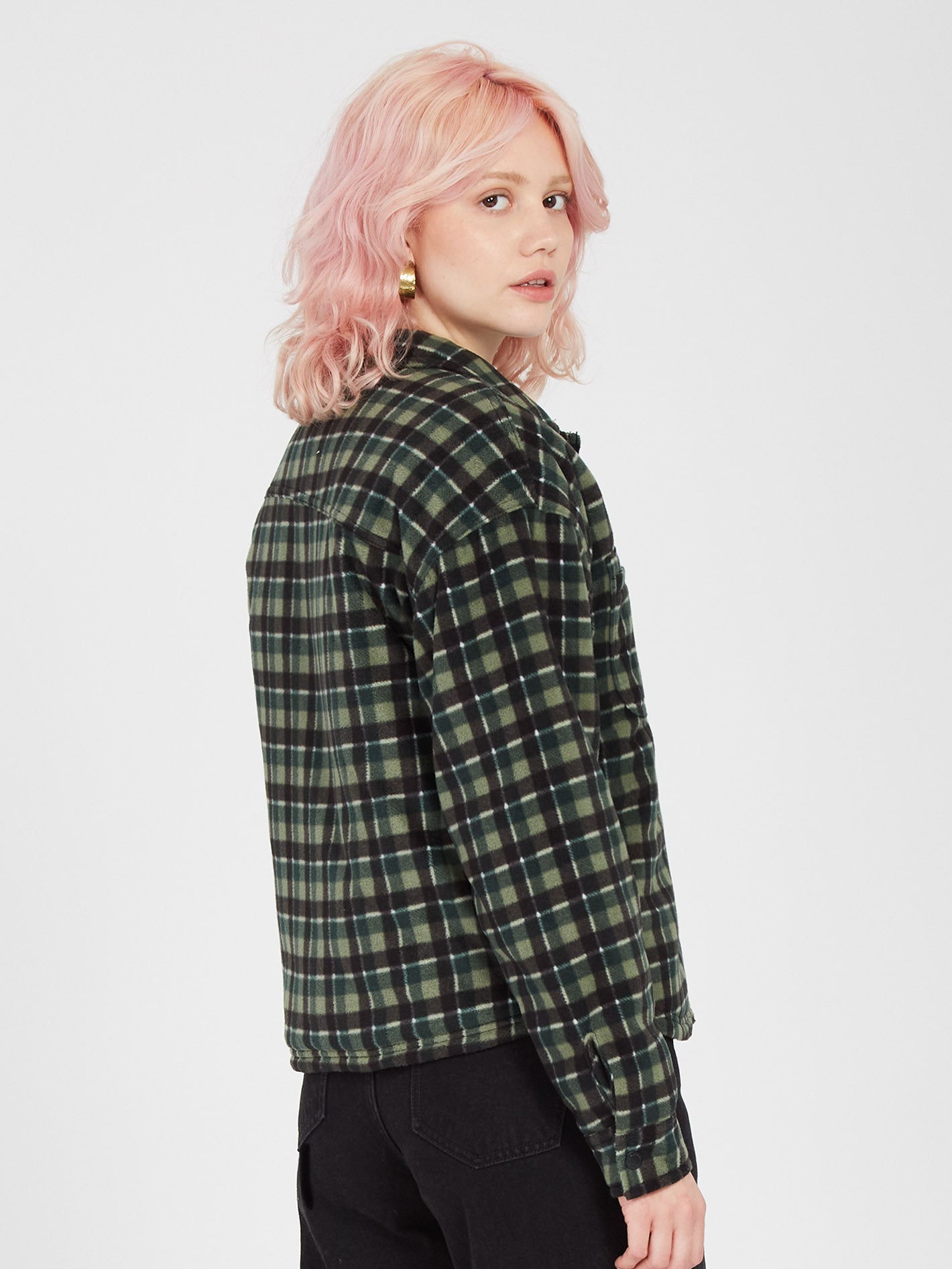 Wowered Fleece Jacket - DARK PINE