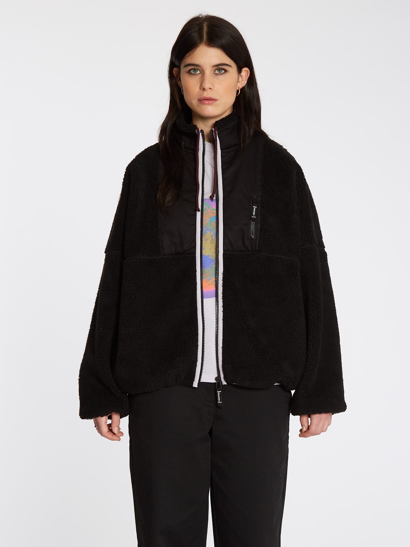 Fuzoff Sherpa Jacket - BLACK