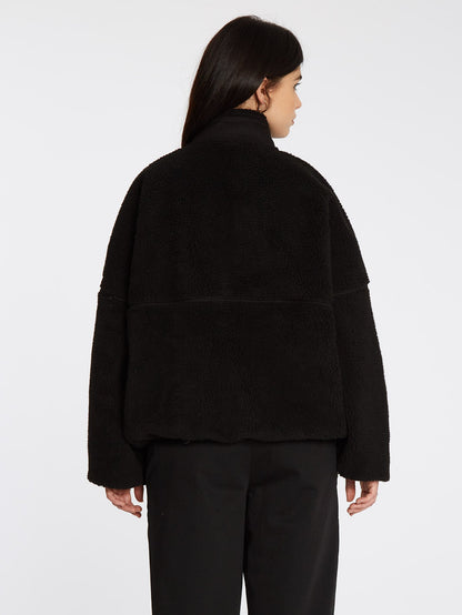 Fuzoff Sherpa Jacket - BLACK