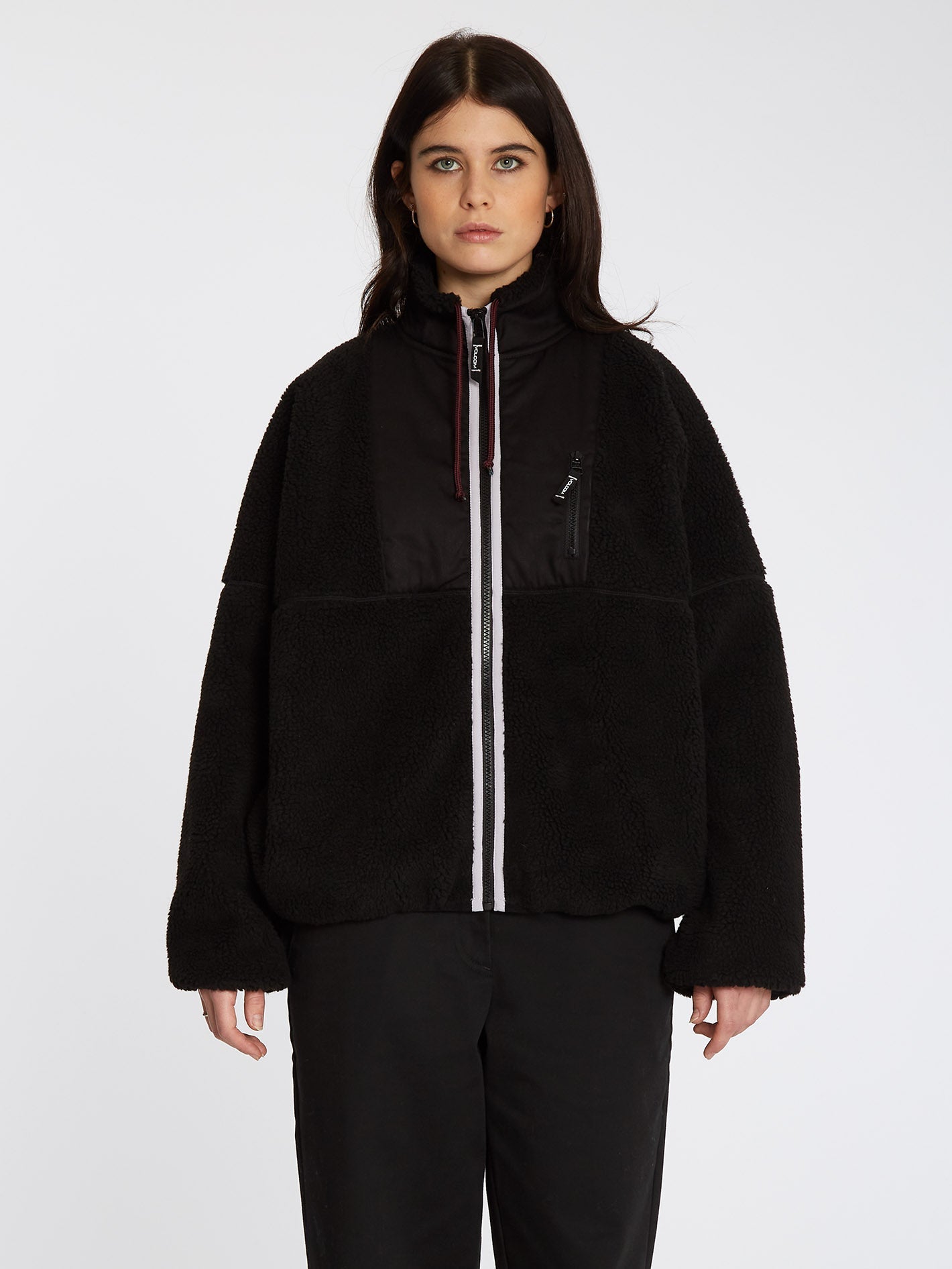 Fuzoff Sherpa Jacket - BLACK