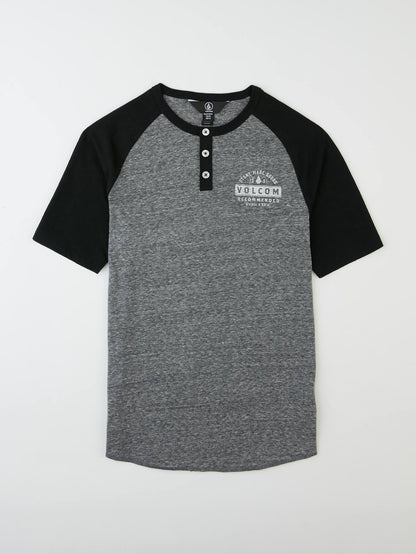 Banks Colorblock Henley - Black(Kids)