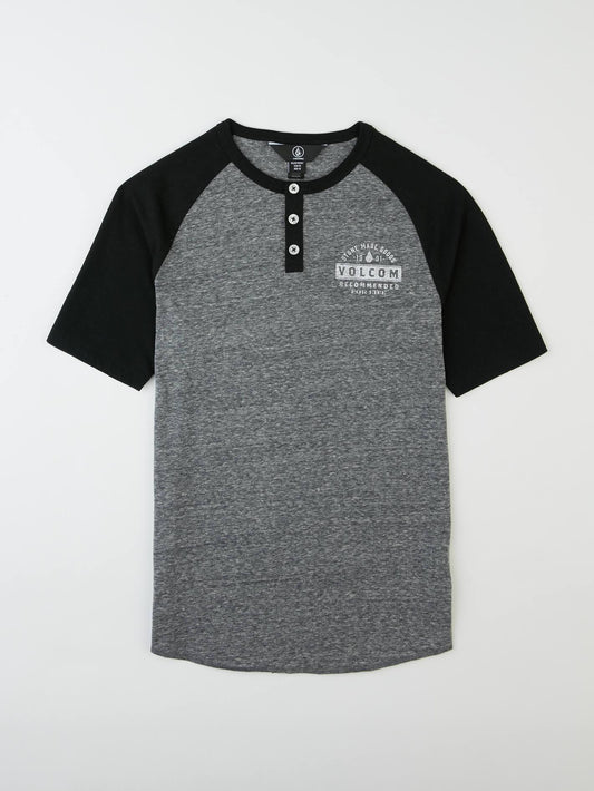 Banks Colorblock Henley - Black(Kids)