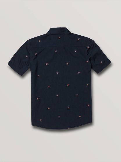 Stone Tropics Shirt - Blue Black (Kids)