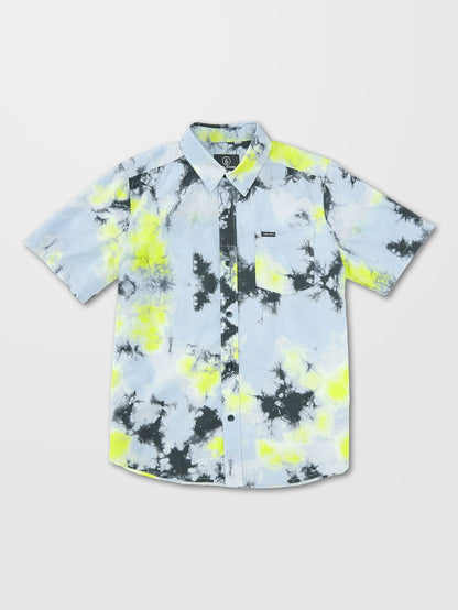 Saturate Shirt - LIME TIE DYE - (BOYS)