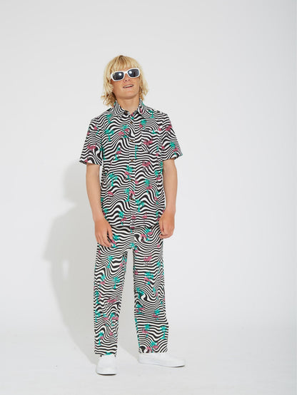 Flamingbros Shirt - WHITE - (KIDS)