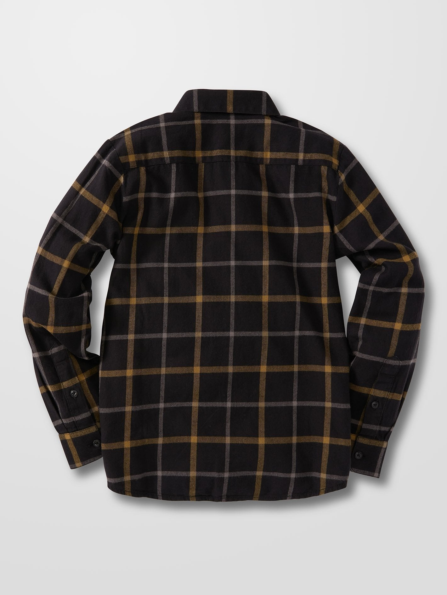 Caden Plaid Shirt - BLACK - (BOYS)