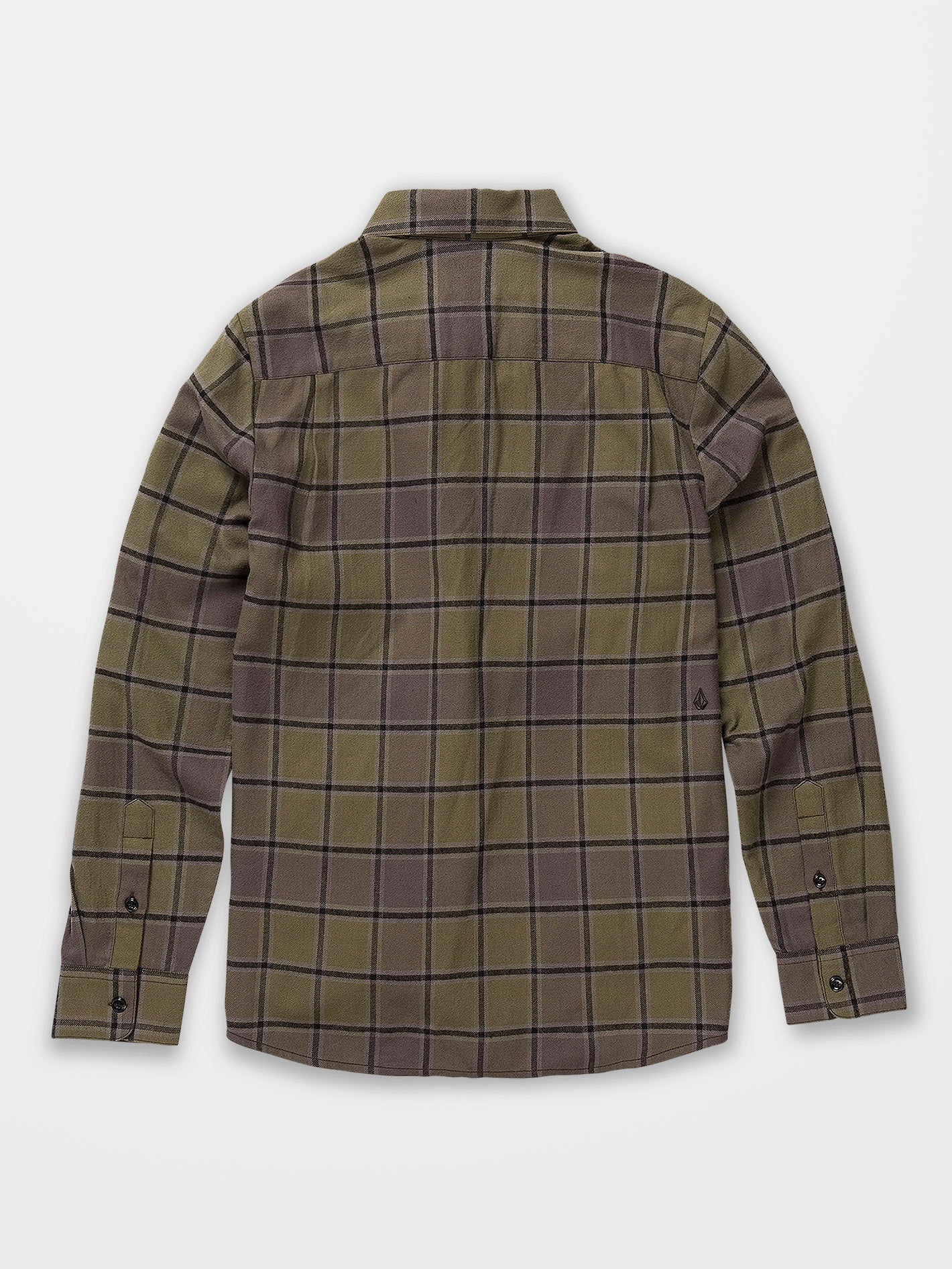 Caden Plaid Shirt - MILITARY - (KIDS)