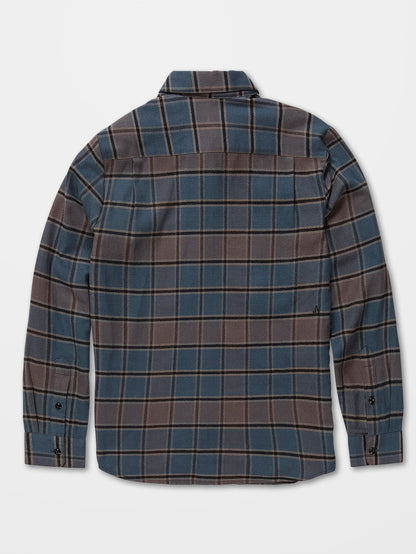 Caden Plaid Shirt - MARINA BLUE - (KIDS)