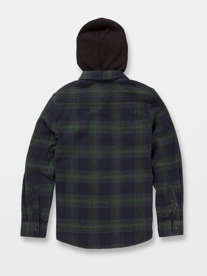Tone Stone Hooded Shirt - CEDAR GREEN - (KIDS)