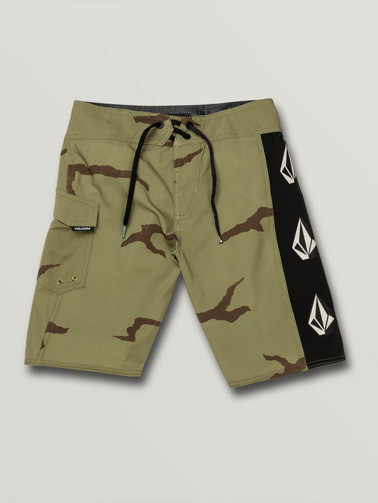 Deadly Stones Mod Boardshort - Light Army (Kids)