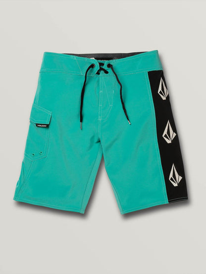 Deadly Stones Mod Boardshort - Mysto Green (Kids)