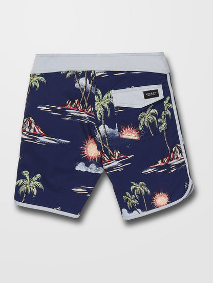 Isle Hoppa Scallop Boardshort - NIAGARA - (BOYS)