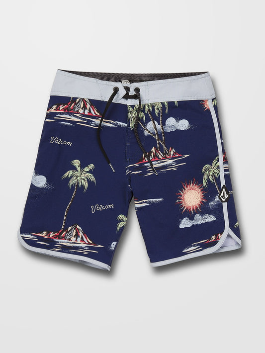 Isle Hoppa Scallop Boardshort - NIAGARA - (BOYS)