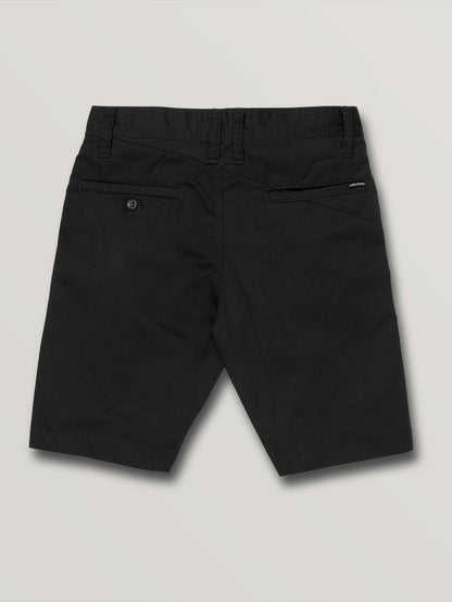 Frickin Chino Short - BLACK - (BOYS)