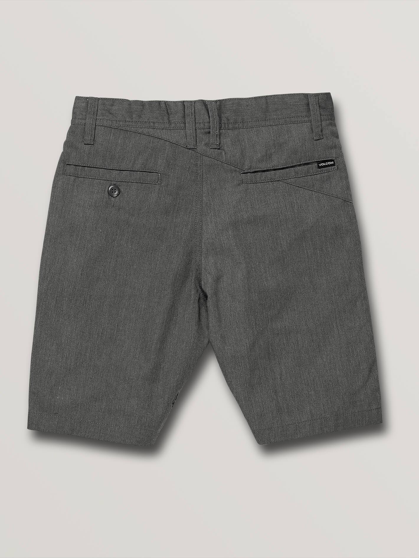 Frickin Chino Short - CHARCOAL HEATHER - (BOYS)