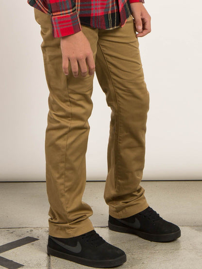 Big Boys Frickin Modern Stretch Pants - Dark Khaki (Kids)