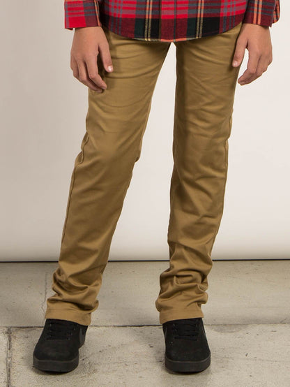 Big Boys Frickin Modern Stretch Pants - Dark Khaki (Kids)