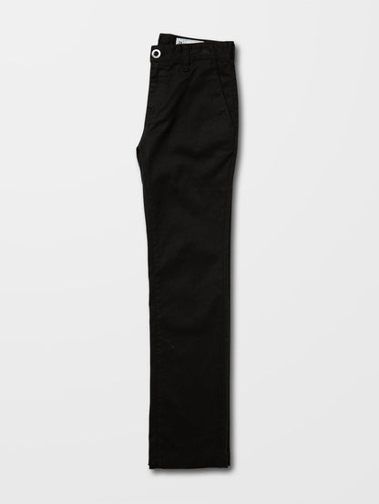 Frickin Modern Chino Trousers - BLACK - (KIDS)