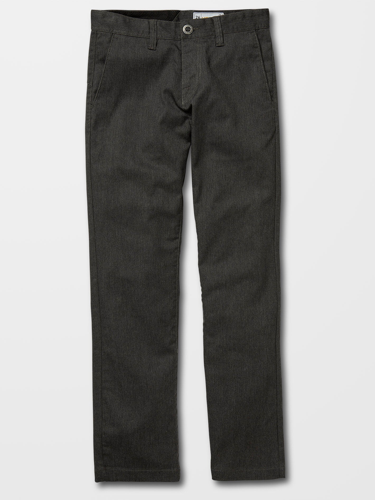 Frickin Modern Chino Trousers - CHARCOAL HEATHER - (KIDS)
