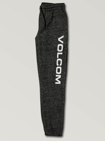 Burbank Fleece Trousers (Kids) - Heather Black