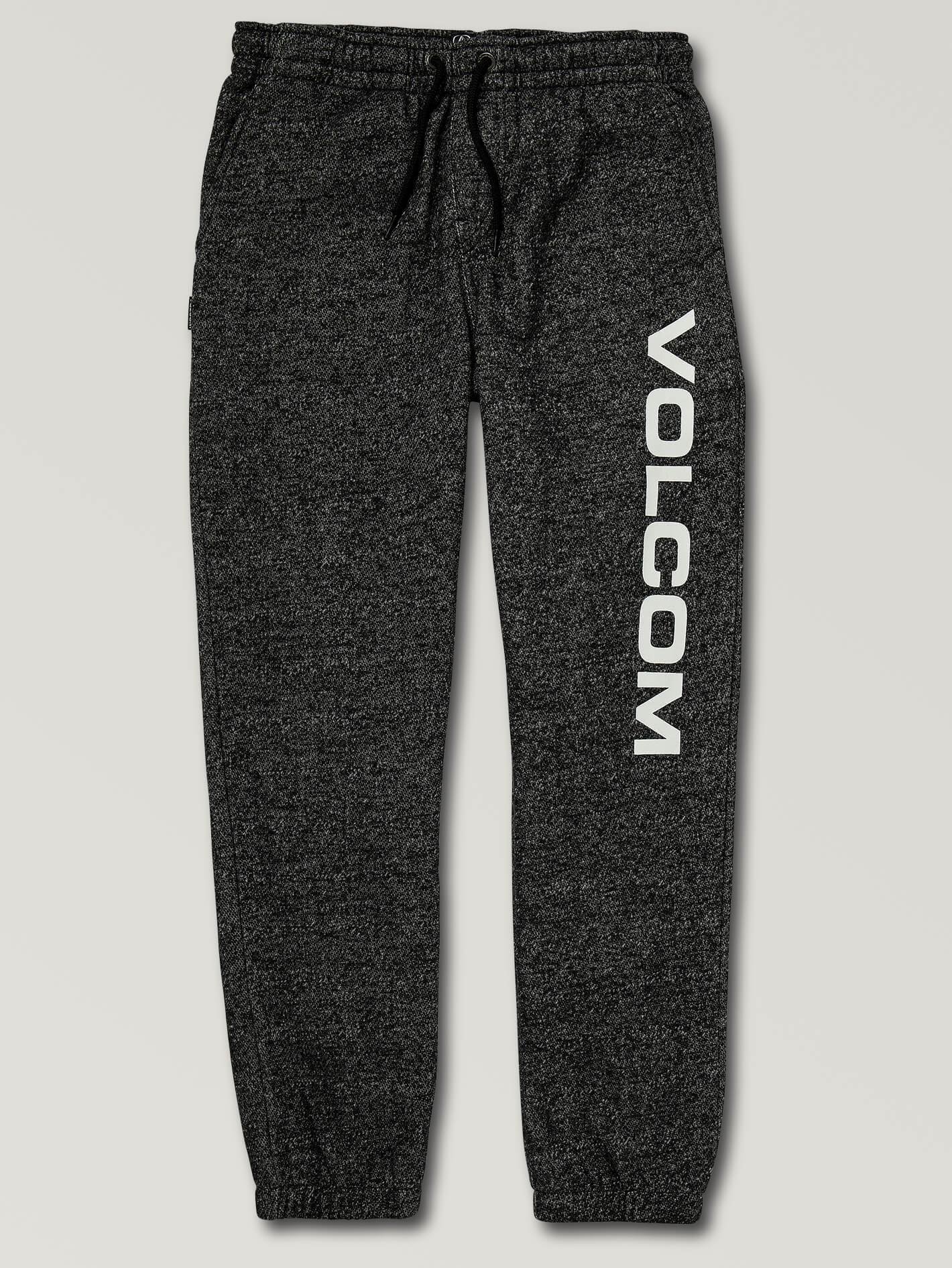 Burbank Fleece Trousers (Kids) - Heather Black