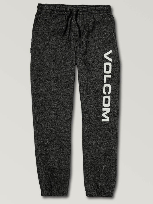 Burbank Fleece Trousers (Kids) - Heather Black