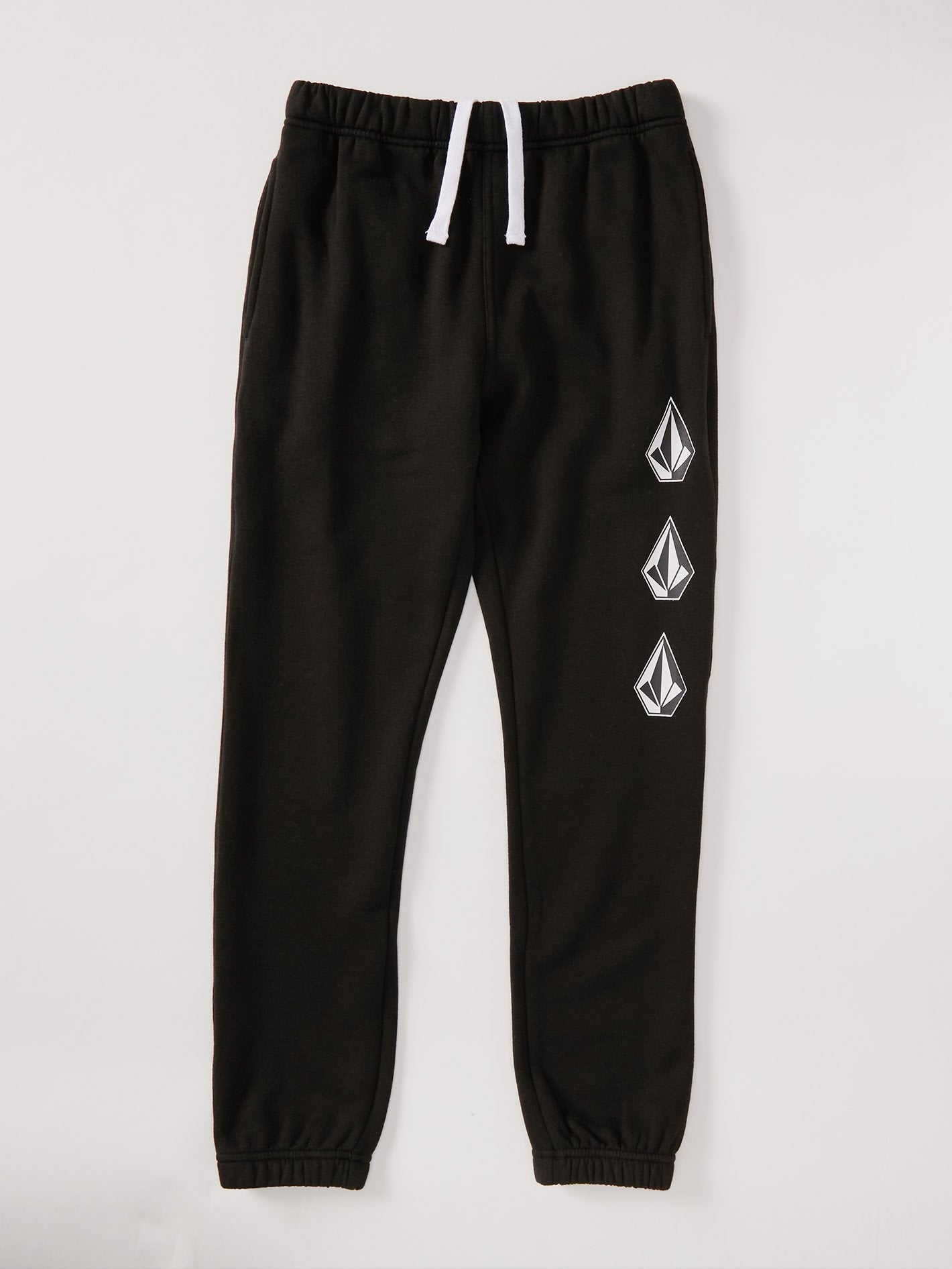 Iconic Stone Fleece Jogger - BLACK - (BOYS)