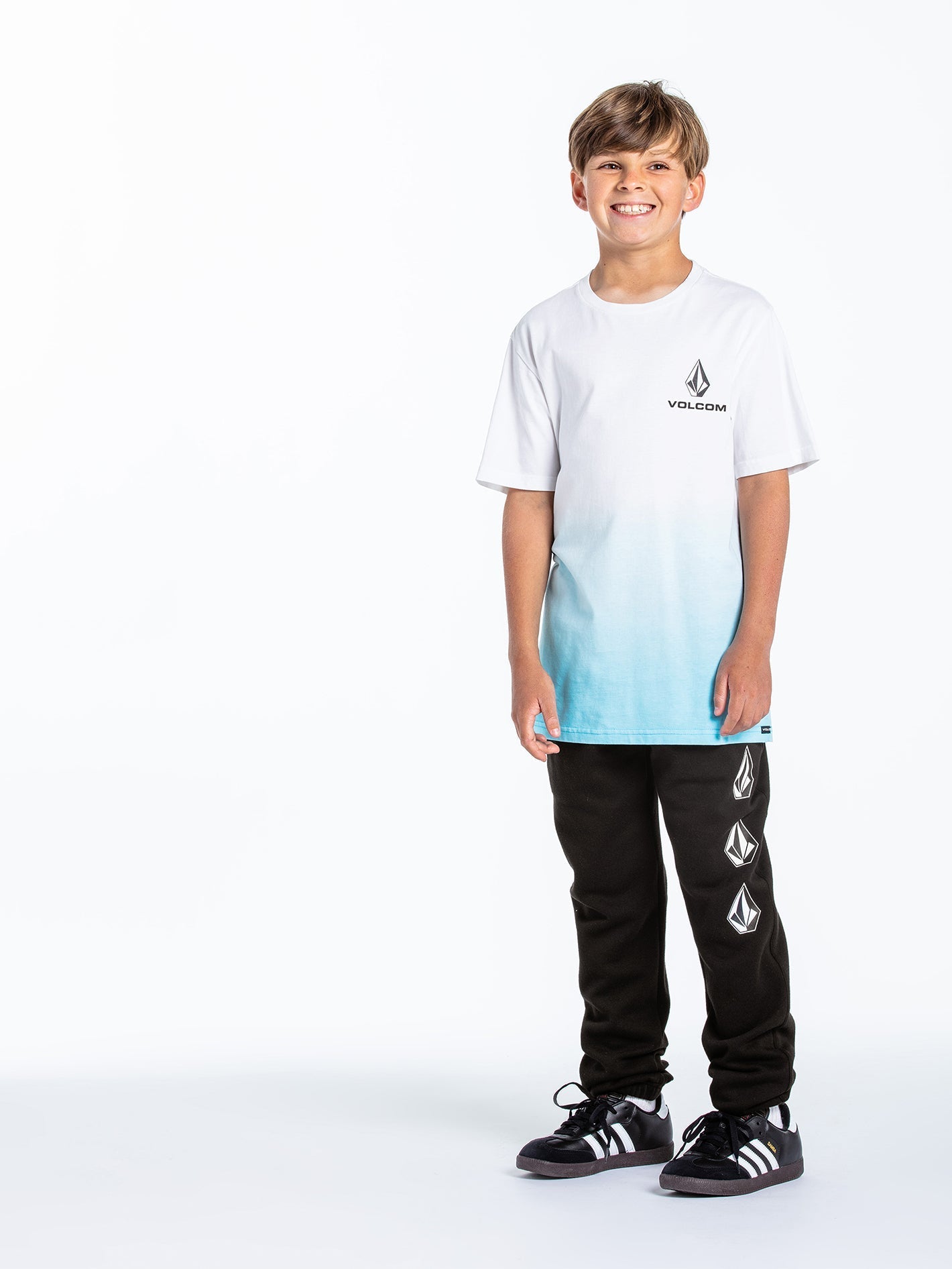 Iconic Stone Fleece Jogger - BLACK - (BOYS)