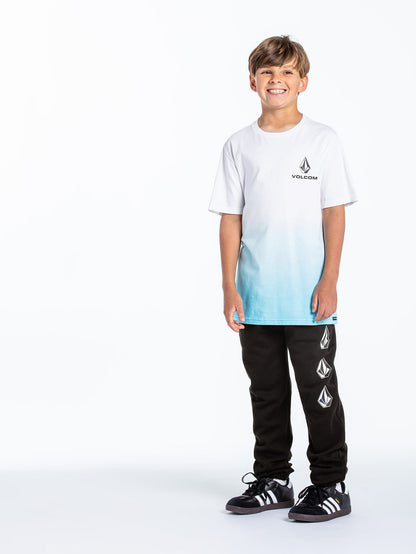 Iconic Stone Fleece Jogger - BLACK - (BOYS)