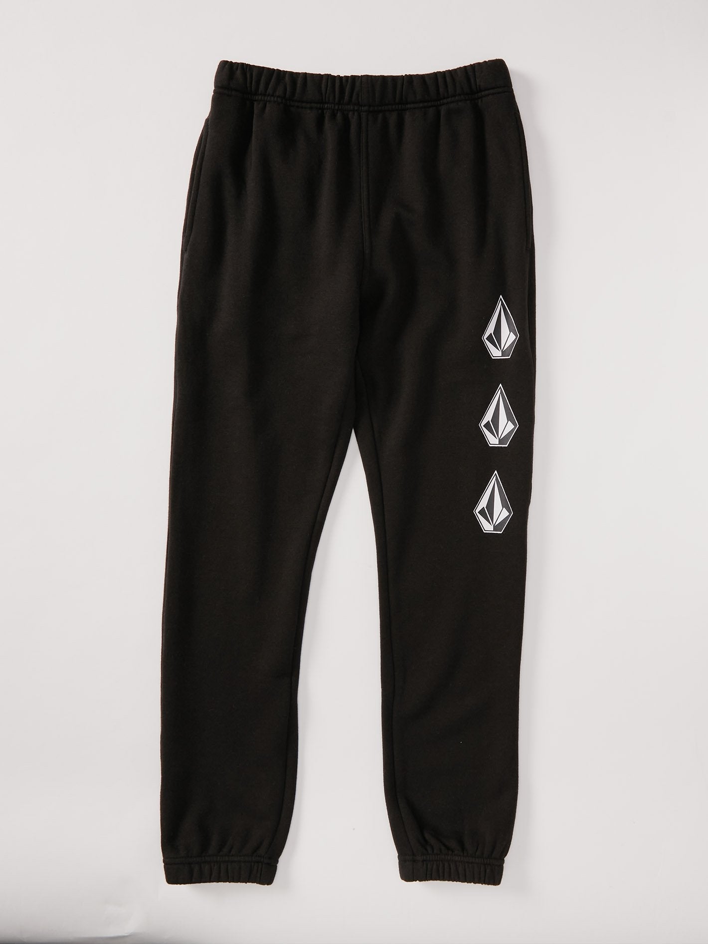 Iconic Stone Fleece Jogger - BLACK - (BOYS)