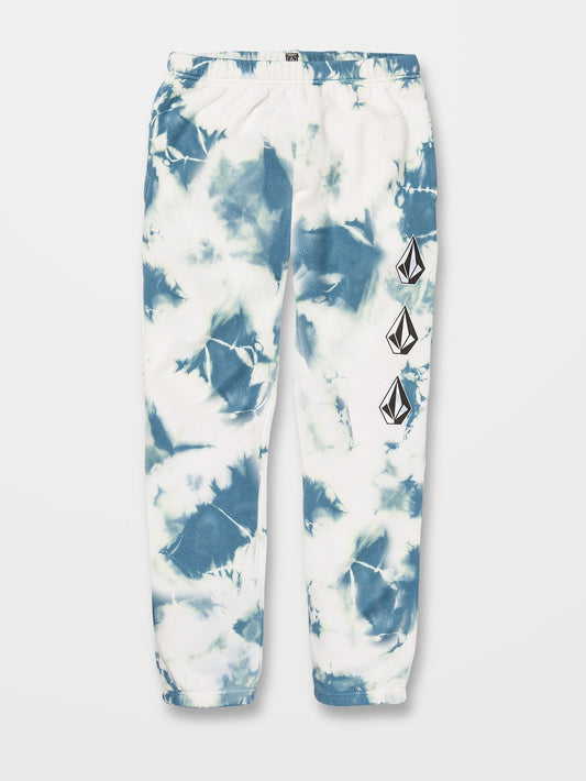 Iconic Stone Fleece Jogger - LIME TIE DYE - (BOYS)