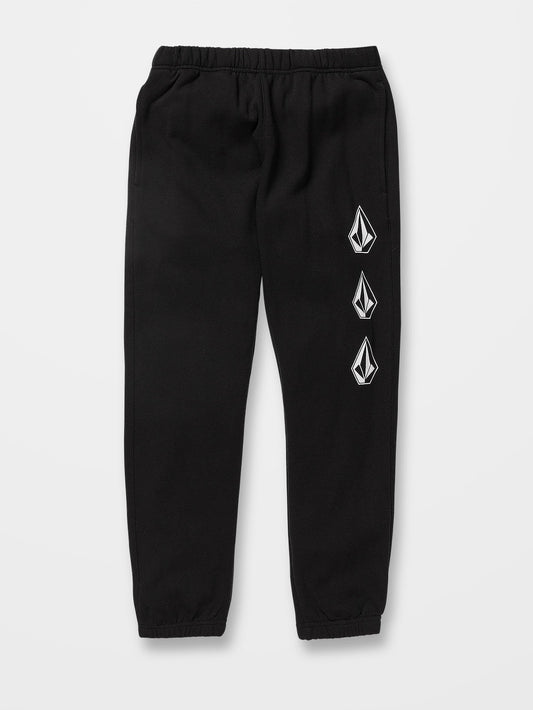 Iconic Stone Jogger - BLACK - (KIDS)