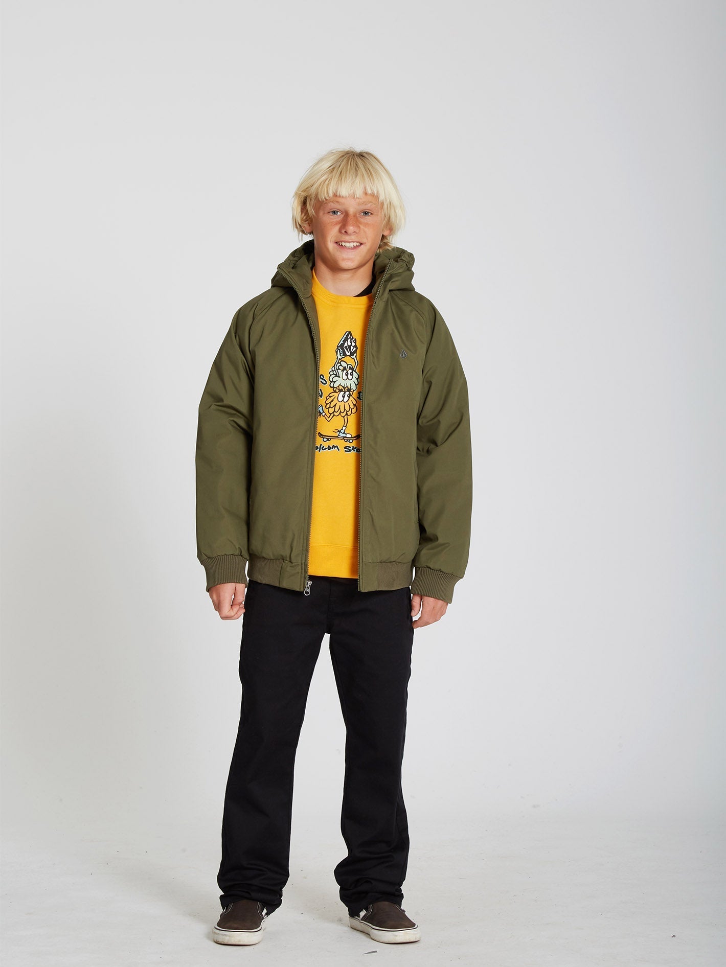 Hernan 5K Jacket - MILITARY - (KIDS)