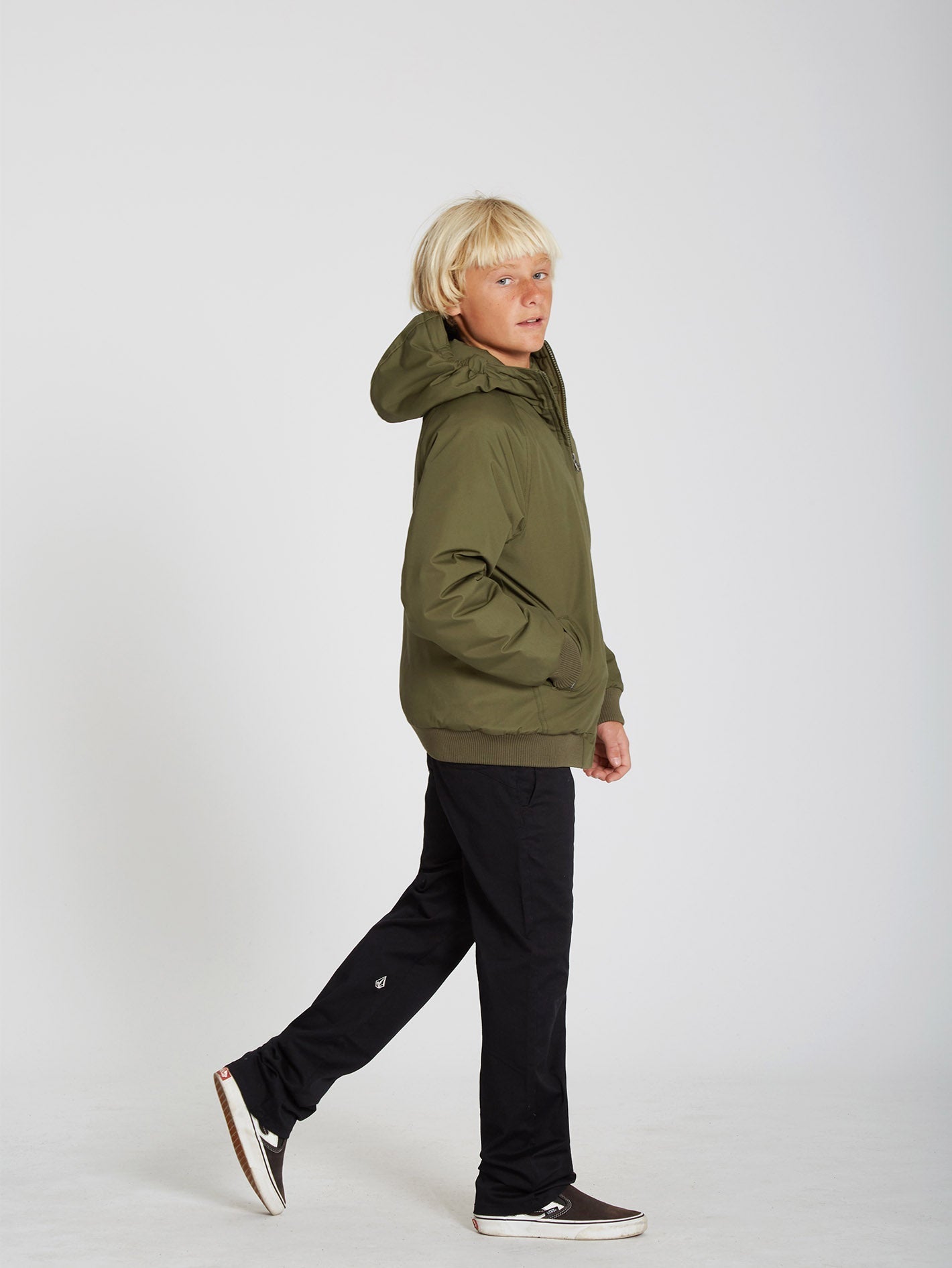 Hernan 5K Jacket - MILITARY - (KIDS)