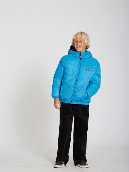 Iconic Stoned Jacket (Reversible) - BLACK - (KIDS)
