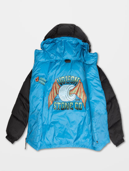 Iconic Stoned Jacket (Reversible) - BLACK - (KIDS)