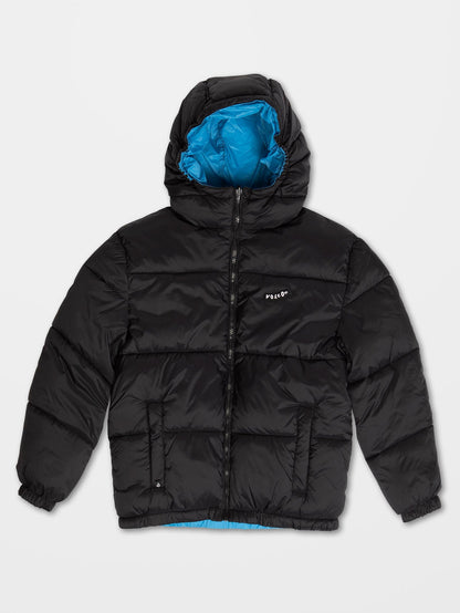 Iconic Stoned Jacket (Reversible) - BLACK - (KIDS)