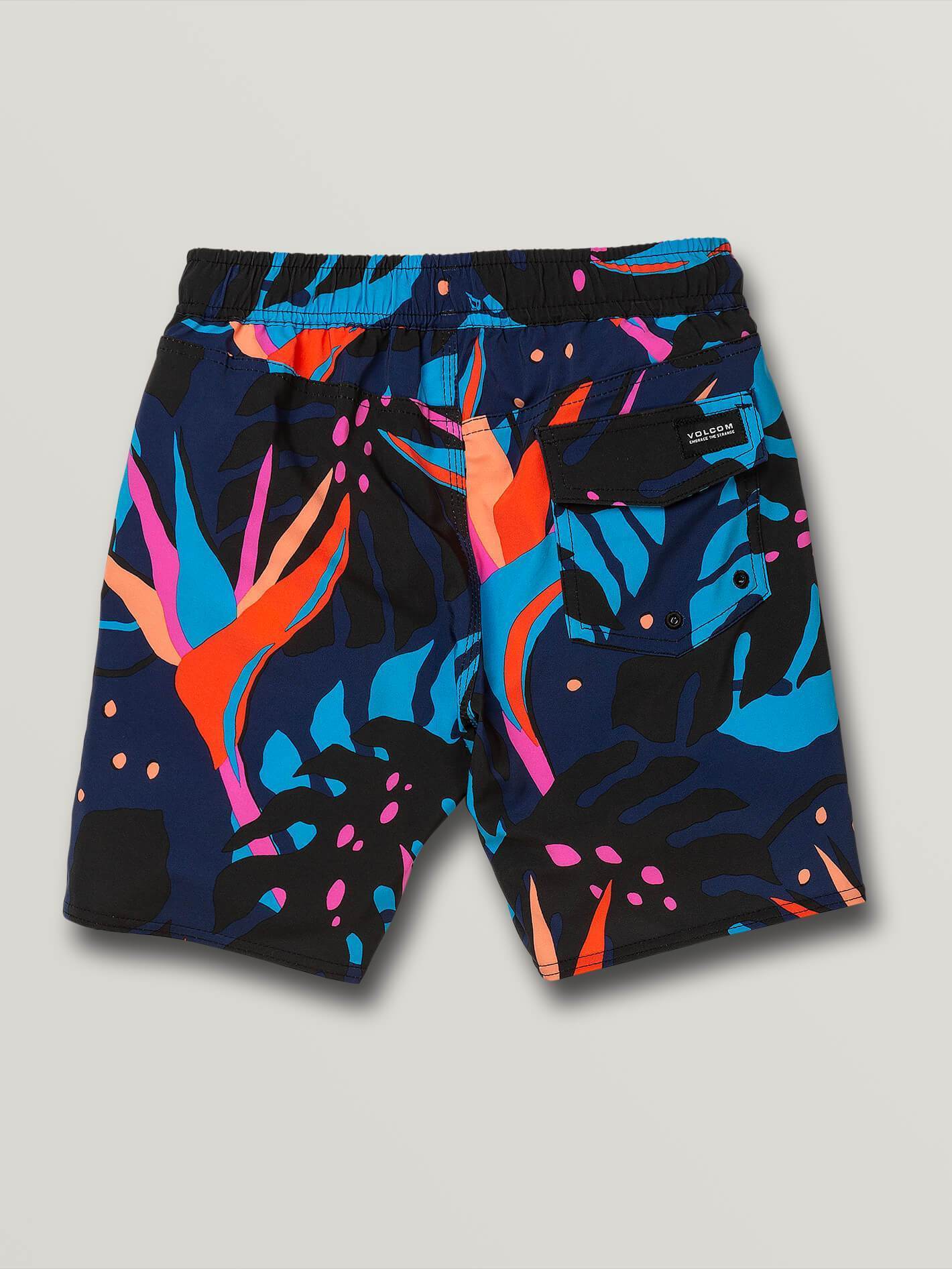 Mentawais Ew Trunk Boardshort - Black (Kids)